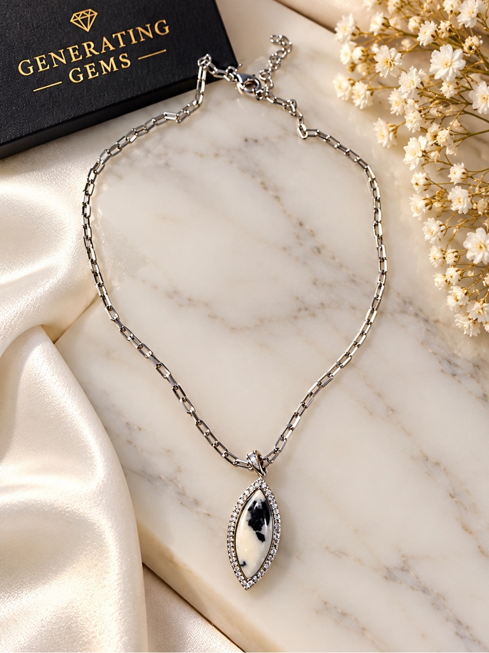 Generation Gems White Buffalo Necklace